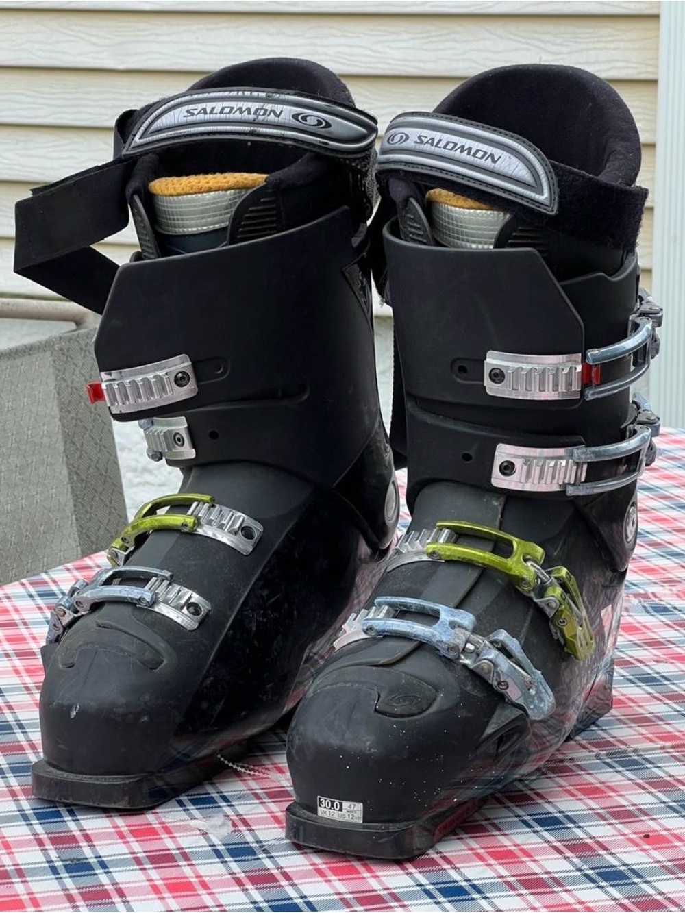Salomon X-Wave 8 Men's Ski Boots Size 30.0 / 30.5 (fits like 12/12.5)